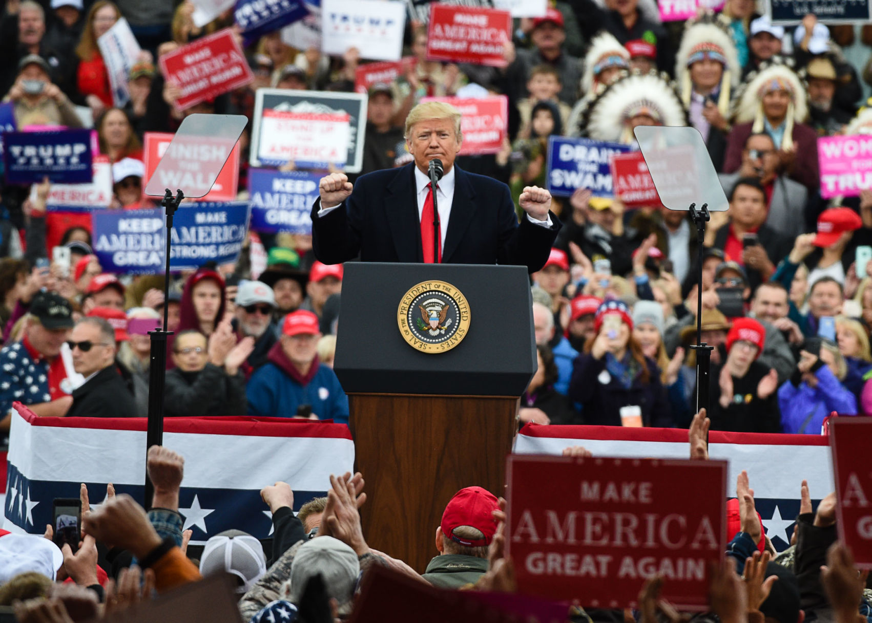 President Trump Visits Bozeman